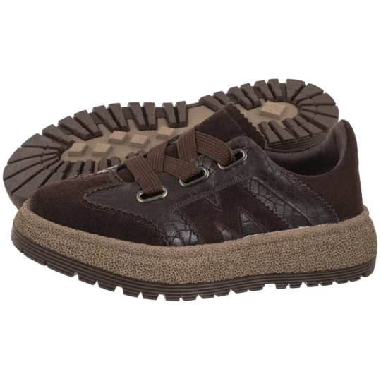 Zdjęcie produktu Sneakersy Brązowe DP7978 / 26 BR (FO257-a) Filippo