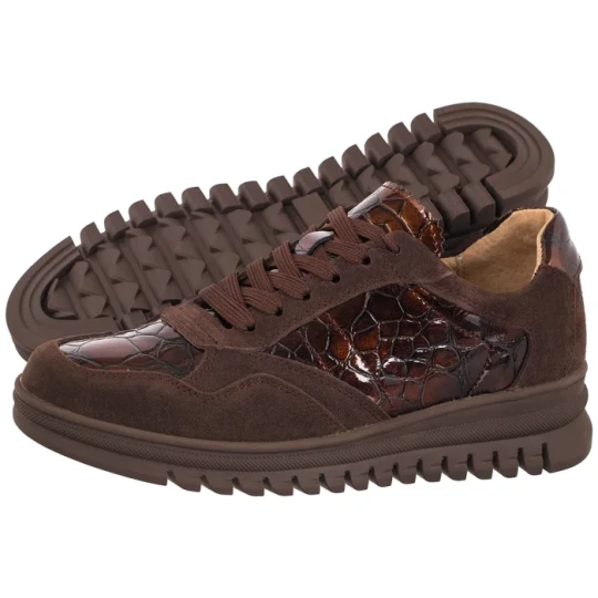 Zdjęcie produktu Sneakersy Brązowe DP8103 / 26 D BR (FO275-a) Filippo