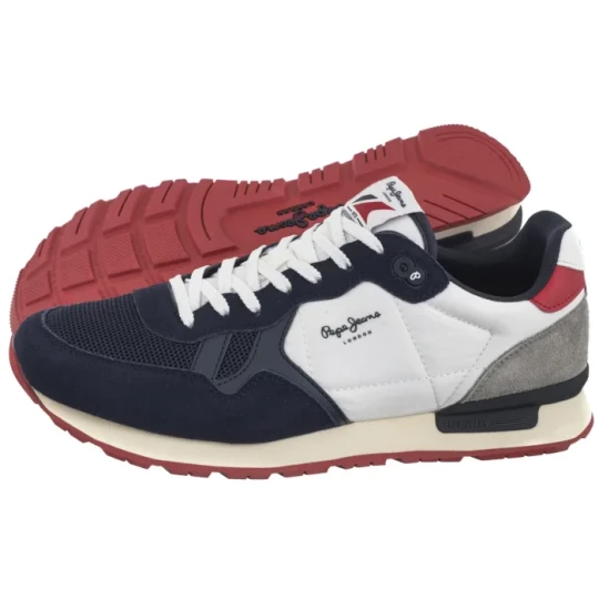 Zdjęcie produktu Sneakersy Brit Camp M Navy PMS40030 595 (PE7-a) Pepe Jeans