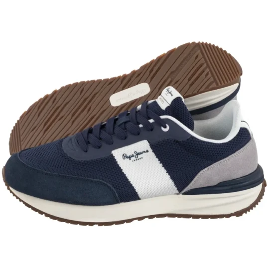 Zdjęcie produktu Sneakersy Buster Knit M Navy PMS60039 595 (PE34-a) Pepe Jeans