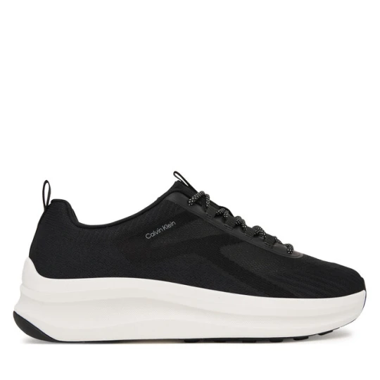 Zdjęcie produktu Sneakersy Calvin Klein Andrea - Chunky Ck Stripe Runner Trainers HM0HM02158 Czarny