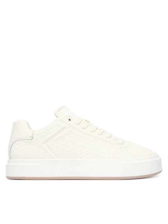 Zdjęcie produktu Sneakersy Calvin Klein Basket Cup Oxf Lup Hf HM0HM02132 Kremowy
