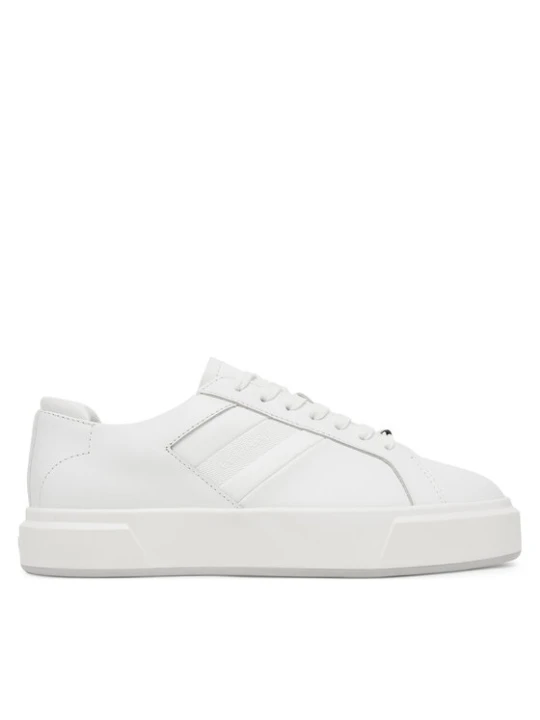 Zdjęcie produktu Sneakersy Calvin Klein Basket Cups Lace Up Logo Tape YW0YW02007 Biały