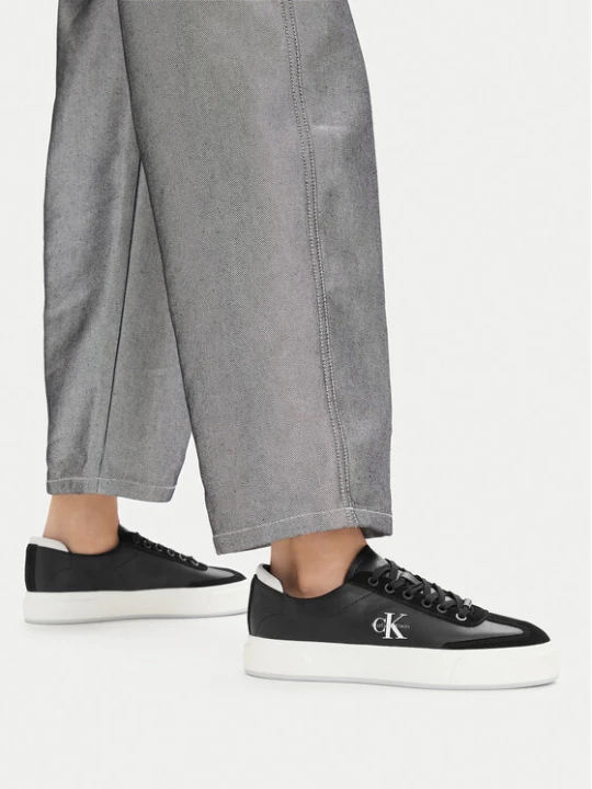 Zdjęcie produktu Sneakersy Calvin Klein Basket Cups Lup Wt Lth Su HW0HW02984 Czarny