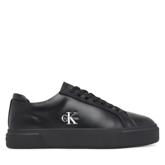 Zdjęcie produktu Sneakersy Calvin Klein Basket Cupsole Laceup Lth Ml YM0YM01460 Czarny
