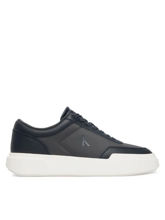 Zdjęcie produktu Sneakersy Calvin Klein Chunky Cups Laceup Oxf Mix Mat HM0HM02326 Granatowy