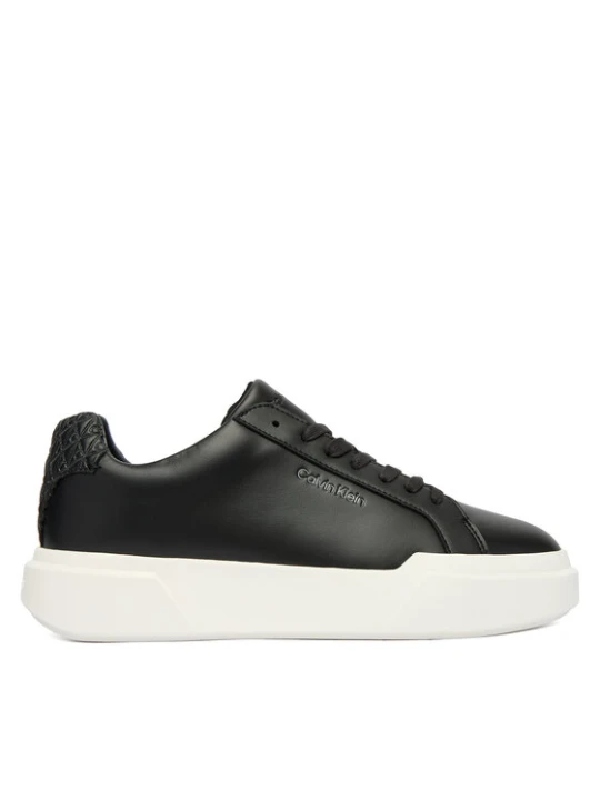 Zdjęcie produktu Sneakersy Calvin Klein Chunky Cupsole Laceup Lth Bt Aop YW0YW02036 Czarny