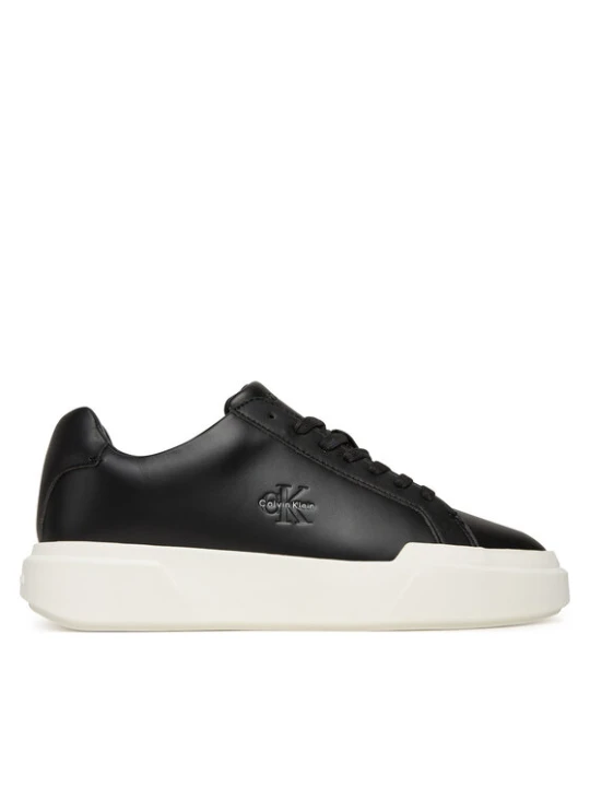 Zdjęcie produktu Sneakersy Calvin Klein Chunky Cupsole Laceup Lth Wn YW0YW01947 Czarny