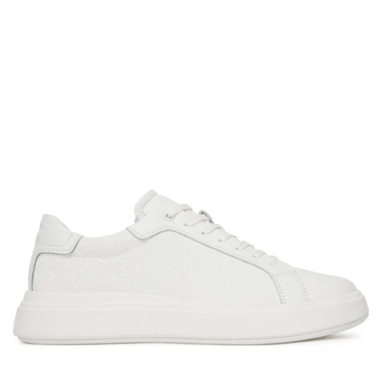 Zdjęcie produktu Sneakersy Calvin Klein Chunky Low Top Lace Up Mono HM0HM01970 Biały