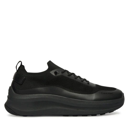 Zdjęcie produktu Sneakersy Calvin Klein Chunky Runner Lace Up Sock Knit YM0YM01457 Czarny