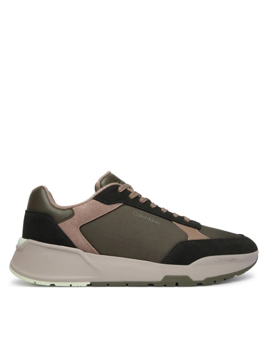 Zdjęcie produktu Sneakersy Calvin Klein City Runner Laceup Ny-Su HM0HM02308 Khaki