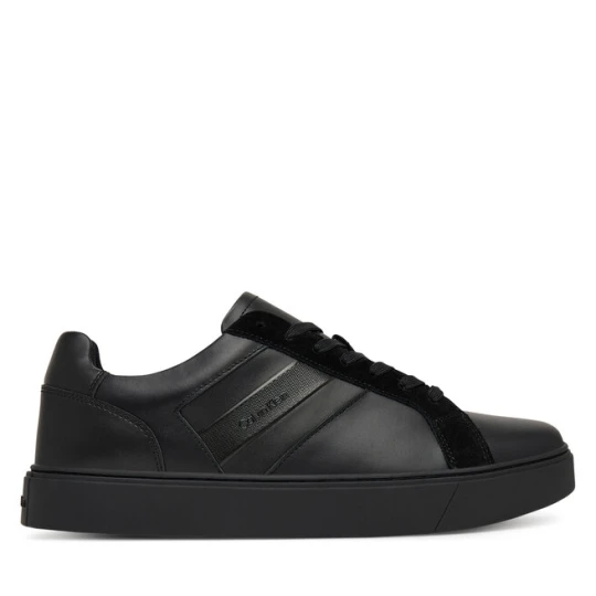 Zdjęcie produktu Sneakersy Calvin Klein Classic Cupsole Laceup Tape Lth2 YM0YM01448 Czarny