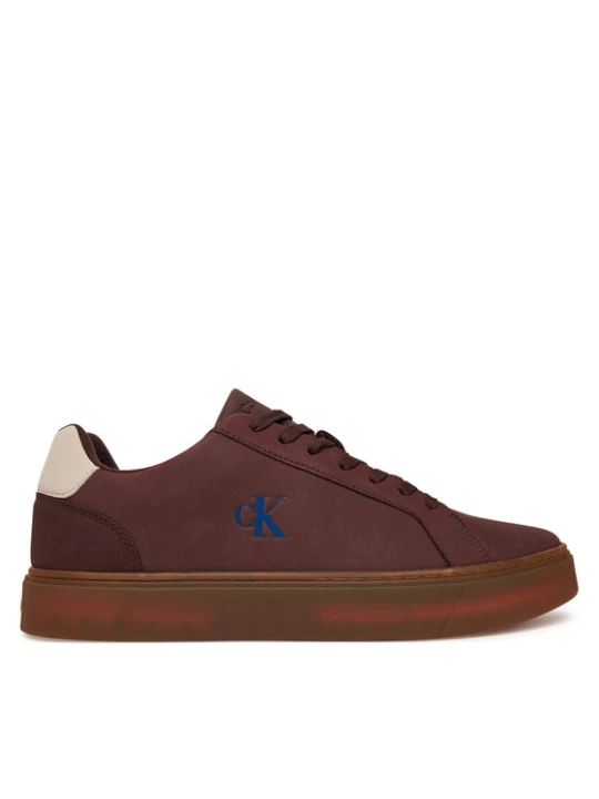 Zdjęcie produktu Sneakersy Calvin Klein Classic Cupsole Laceup YM0YM01432 Fioletowy