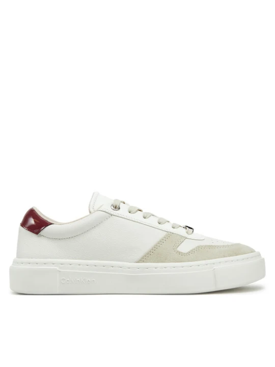 Zdjęcie produktu Sneakersy Calvin Klein Cupsole Lace Up HW0HW02470 Biały