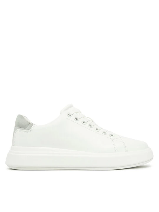 Zdjęcie produktu Sneakersy Calvin Klein Cupsole Lace Up - Suede Bt HW0HW02404 Biały