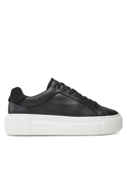 Zdjęcie produktu Sneakersy Calvin Klein Ff Cupsole Lace Up Lth HW0HW02570 Czarny