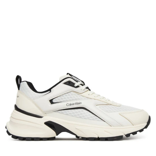 Zdjęcie produktu Sneakersy Calvin Klein Hike Run Ckstripe Mesh HW0HW03002 Biały