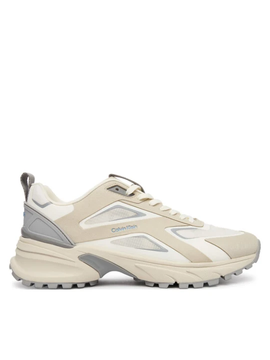 Zdjęcie produktu Sneakersy Calvin Klein Hike Run Ckstripe Ripst HW0HW03019 Beżowy