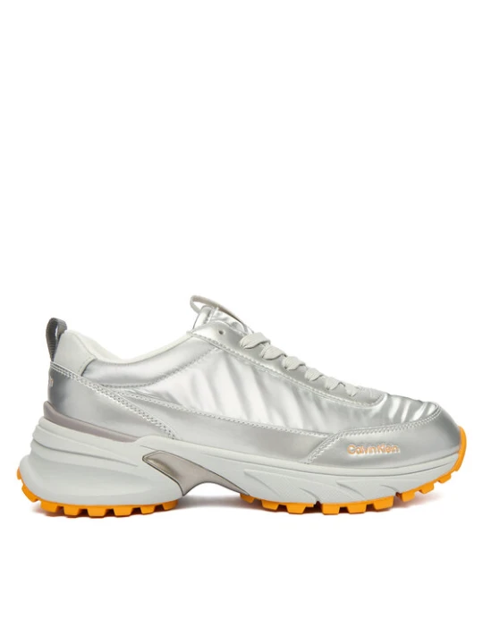 Zdjęcie produktu Sneakersy Calvin Klein Hike Runner Lace Up Pearl Ny YW0YW02043 Srebrny