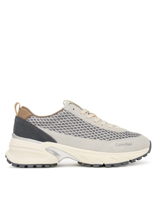 Zdjęcie produktu Sneakersy Calvin Klein Hike Runner Lace Up Techmix YW0YW02030 Beżowy