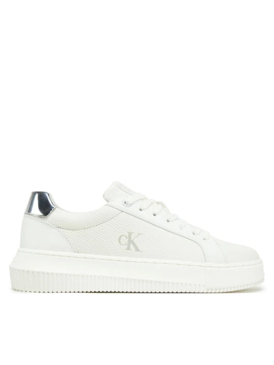Zdjęcie produktu Sneakersy Calvin Klein Jeans Chunky Cupsole Low Mg YW0YW01769 Biały