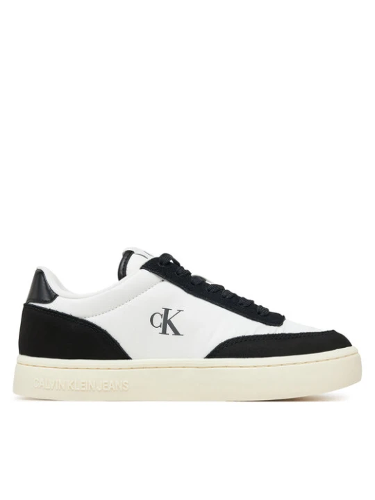 Zdjęcie produktu Sneakersy Calvin Klein Jeans Classic Cupsole Mix In YW0YW01767 Biały