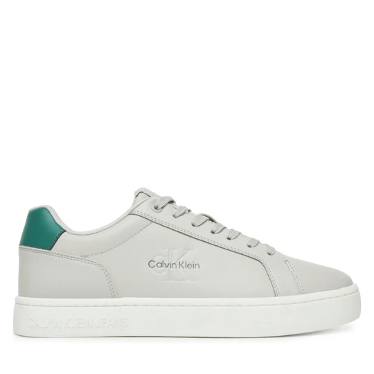 Zdjęcie produktu Sneakersy Calvin Klein Jeans Classic Cupsole Mono Lth YM0YM01369 Szary