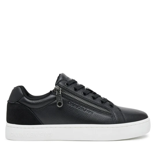 Zdjęcie produktu Sneakersy Calvin Klein Jeans Classic Cupsole Zip Low In YM0YM01254 Czarny