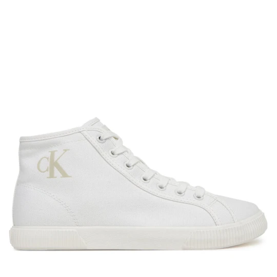 Zdjęcie produktu Sneakersy Calvin Klein Jeans Ess Vulc Mid Cv Mg Wn YW0YW01761 Biały