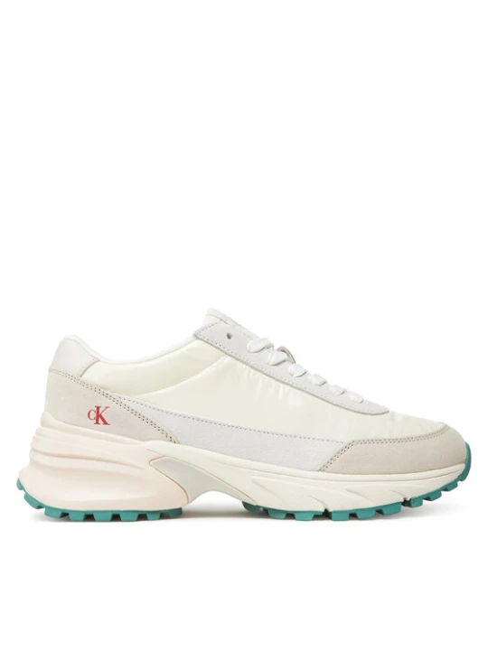 Zdjęcie produktu Sneakersy Calvin Klein Jeans Hike Runner Mg Nylon Perl YW0YW01963 Écru Kremowy