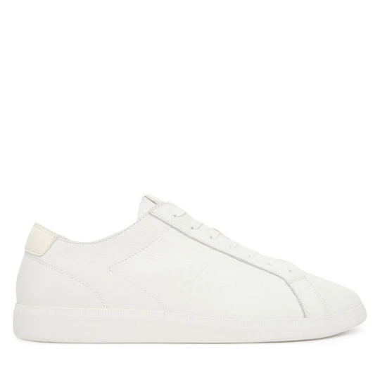 Zdjęcie produktu Sneakersy Calvin Klein Jeans Low Profile Cupsole Tmb Lth YM0YM01331 Biały