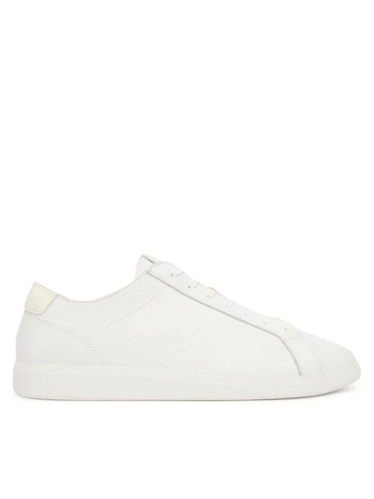 Zdjęcie produktu Sneakersy Calvin Klein Jeans Low Profile Cupsole Tmb Lth YM0YM01331 Biały