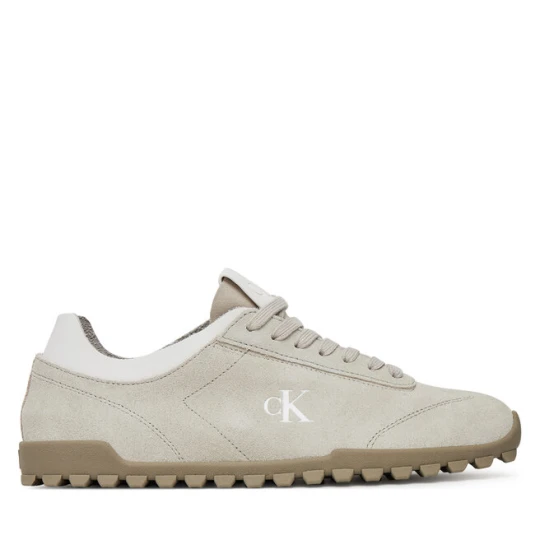 Zdjęcie produktu Sneakersy Calvin Klein Jeans Low Profile Runner Mg Sue YW0YW01898 Beżowy
