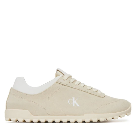Zdjęcie produktu Sneakersy Calvin Klein Jeans Low Profile Runner Mg Sue YW0YW01898 Beżowy
