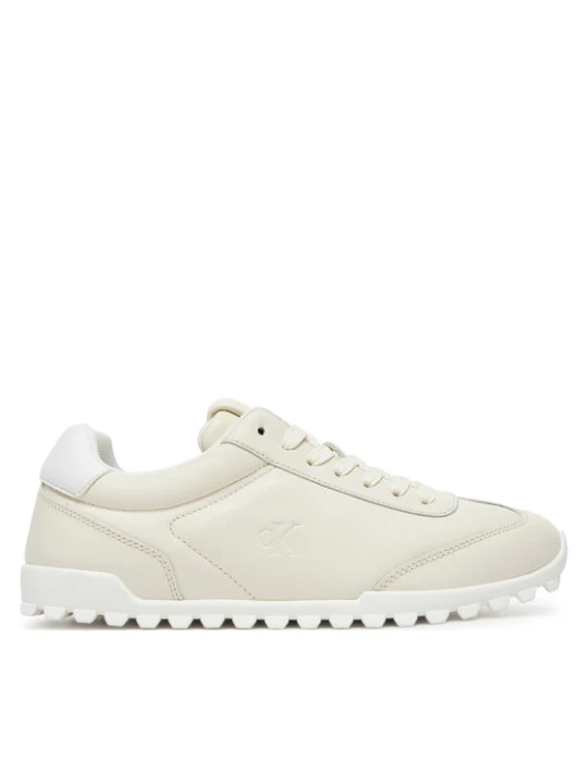Zdjęcie produktu Sneakersy Calvin Klein Jeans Low Profile Runner YW0YW01751 Écru Kremowy