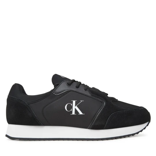 Zdjęcie produktu Sneakersy Calvin Klein Jeans Retro Runner Sock Lace Up Ny-Su YM0YM01326 Czarny