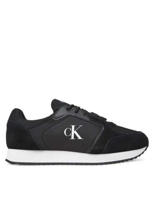 Zdjęcie produktu Sneakersy Calvin Klein Jeans Retro Runner Sock Lace Up Ny-Su YM0YM01326 Czarny