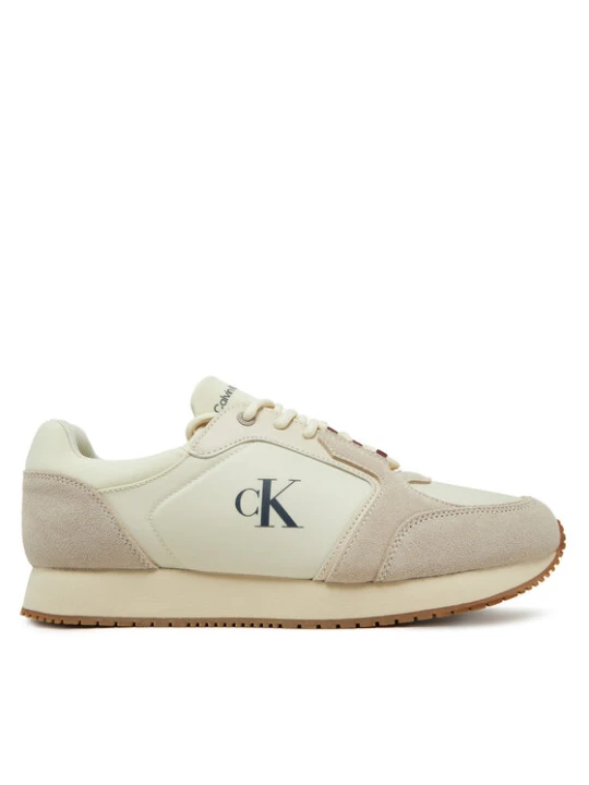 Zdjęcie produktu Sneakersy Calvin Klein Jeans Retro Sock Runner Mg YM0YM01152 Beżowy