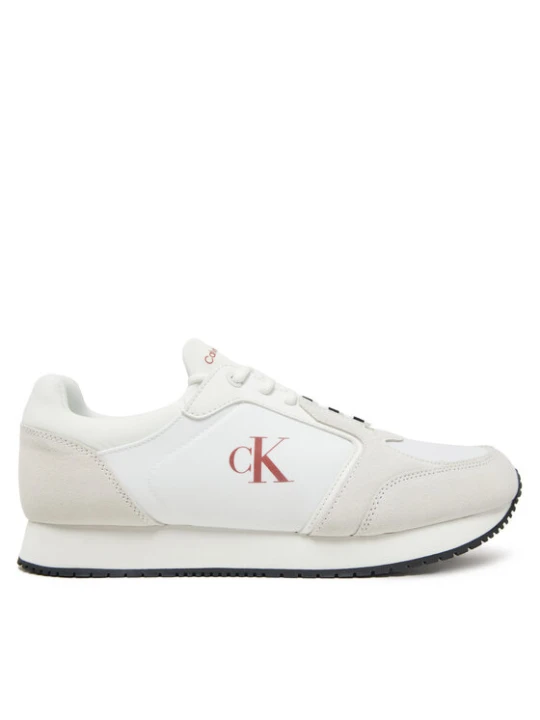 Zdjęcie produktu Sneakersy Calvin Klein Jeans Retro Sock Runner Mg YM0YM01152 Biały