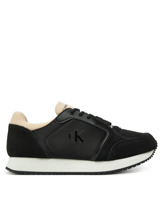 Zdjęcie produktu Sneakersy Calvin Klein Jeans Runner Laceup Low Mg Media YW0YW01644 Czarny