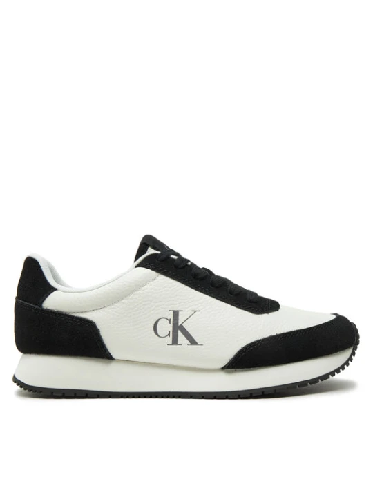 Zdjęcie produktu Sneakersy Calvin Klein Jeans Runner Laceup Low Mix Mg YW0YW01798 Biały