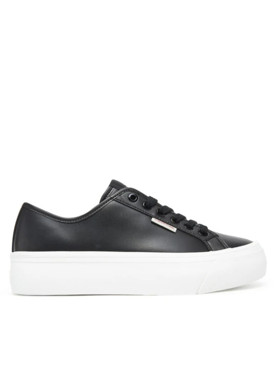Zdjęcie produktu Sneakersy Calvin Klein Jeans Vulc Flatform Lth YW0YW01886 Czarny