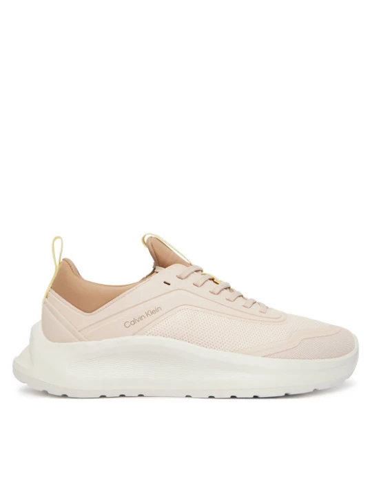 Zdjęcie produktu Sneakersy Calvin Klein Light Eva Run Sock Mesh HW0HW03023 Beżowy