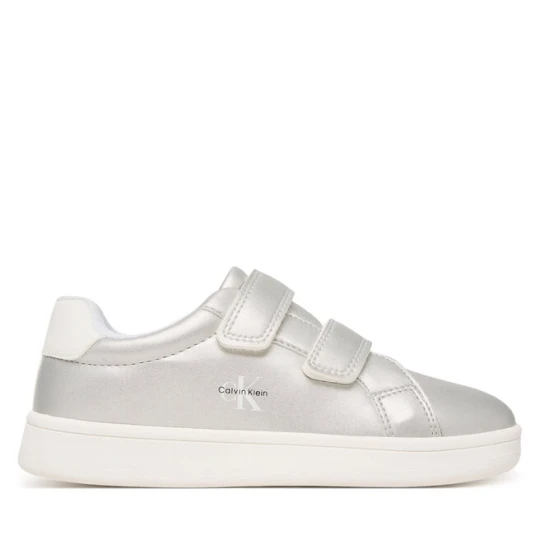 Zdjęcie produktu Sneakersy Calvin Klein Low Cut Velcro V1A9-83205-0376 S Srebrny