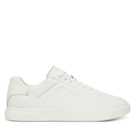 Zdjęcie produktu Sneakersy Calvin Klein Low Pro Cups Laceup Oxf Hf Lth HW0HW02753 Biały
