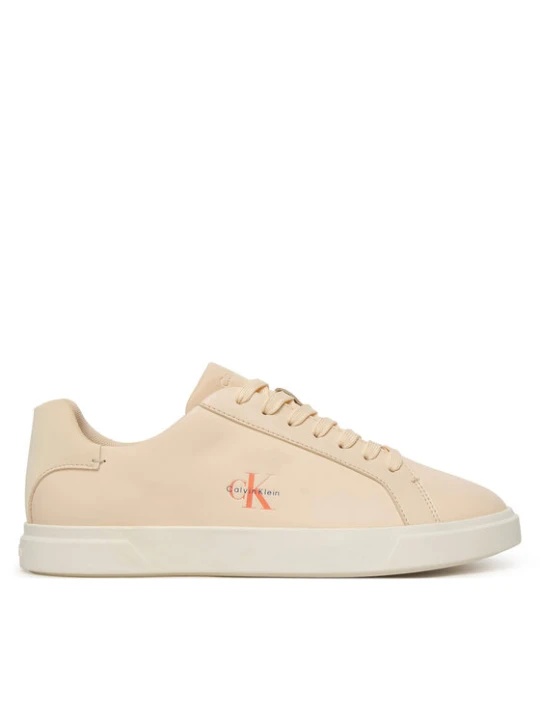 Zdjęcie produktu Sneakersy Calvin Klein Low Pro Cups Lth Ml HW0HW03146 Beżowy
