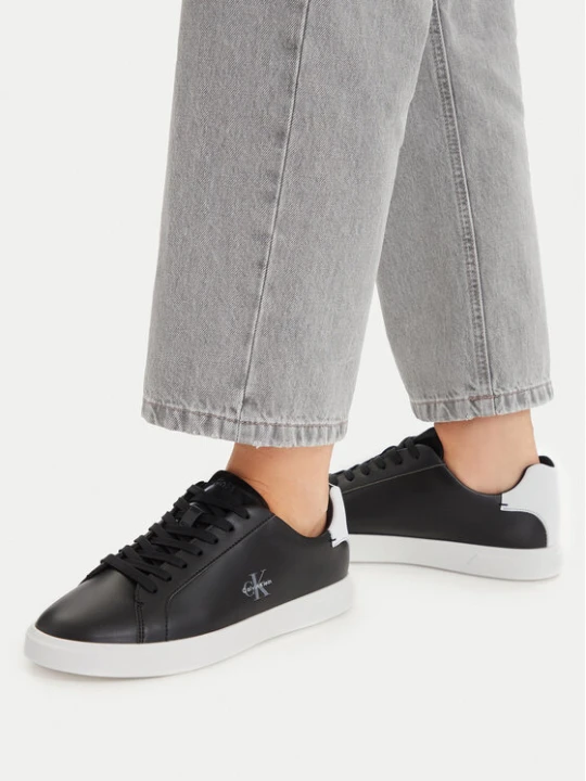 Zdjęcie produktu Sneakersy Calvin Klein Low Pro Cups Lth Ml HW0HW03146 Czarny