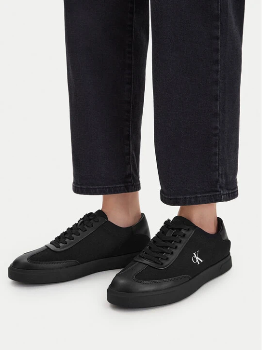 Zdjęcie produktu Sneakersy Calvin Klein Low Pro Cups Wt Canv Mg HW0HW03145 Czarny