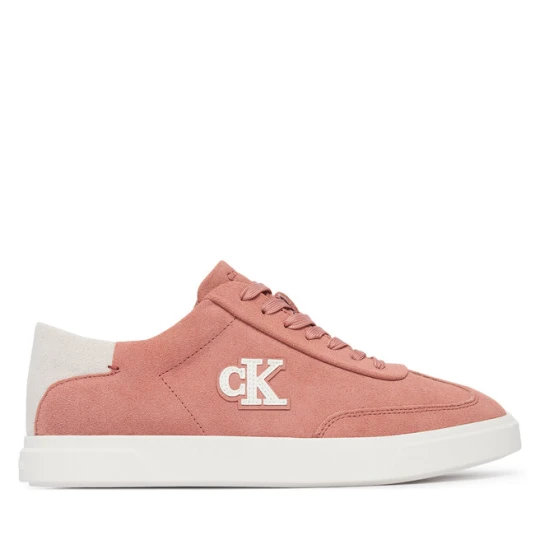 Zdjęcie produktu Sneakersy Calvin Klein Low Pro Cups Wt Suede Mg HW0HW03144 Różowy