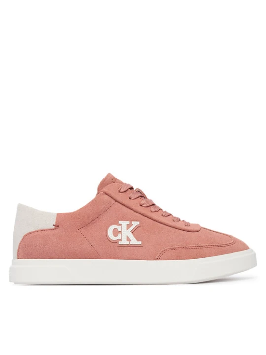 Zdjęcie produktu Sneakersy Calvin Klein Low Pro Cups Wt Suede Mg HW0HW03144 Różowy